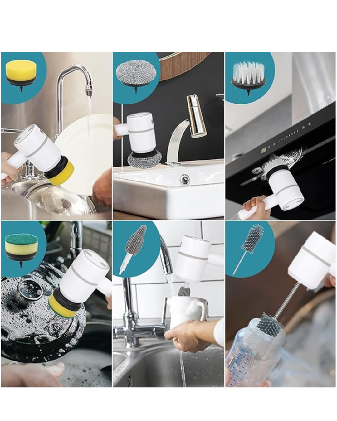 Wireless Electric Cleaning Brush